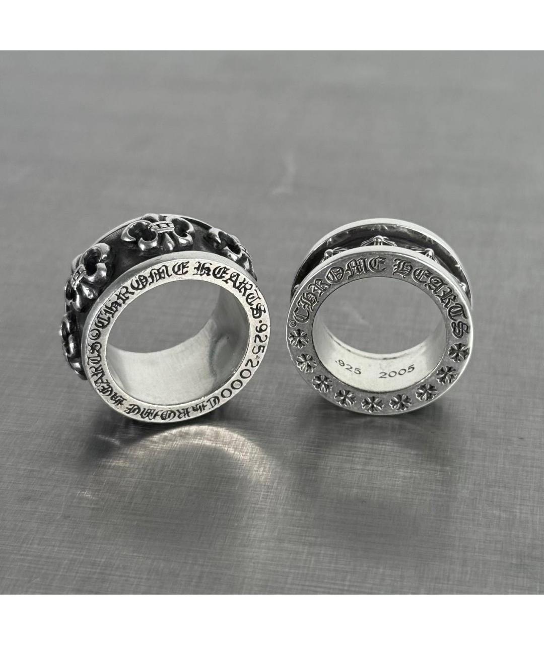 CHROME HEARTS Серебряное серебряное кольцо, фото 4