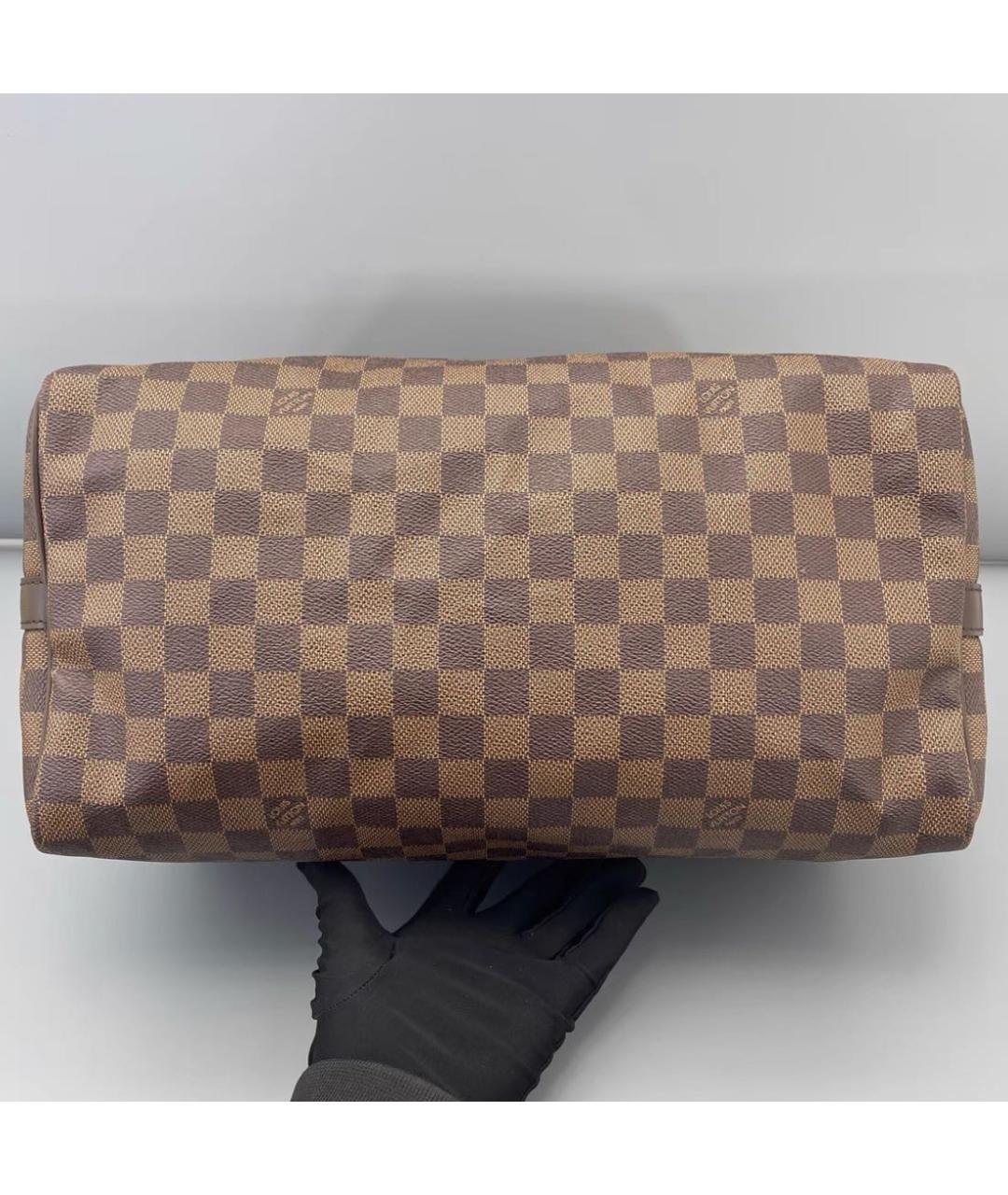 LOUIS VUITTON Коричневая сумка через плечо, фото 4