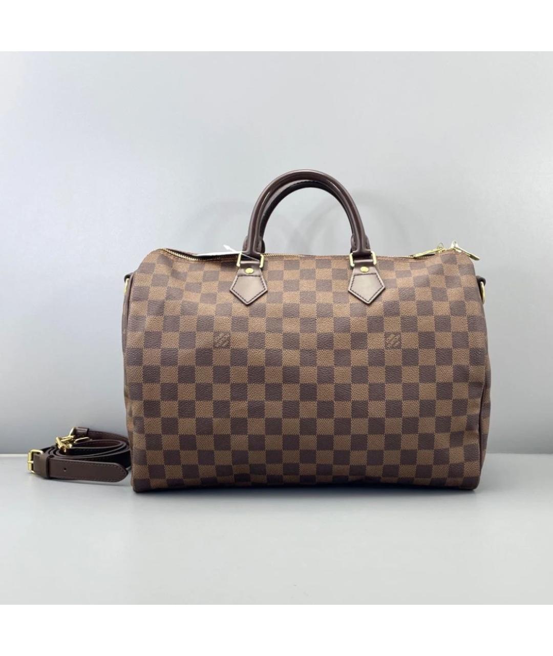 LOUIS VUITTON Коричневая сумка через плечо, фото 2