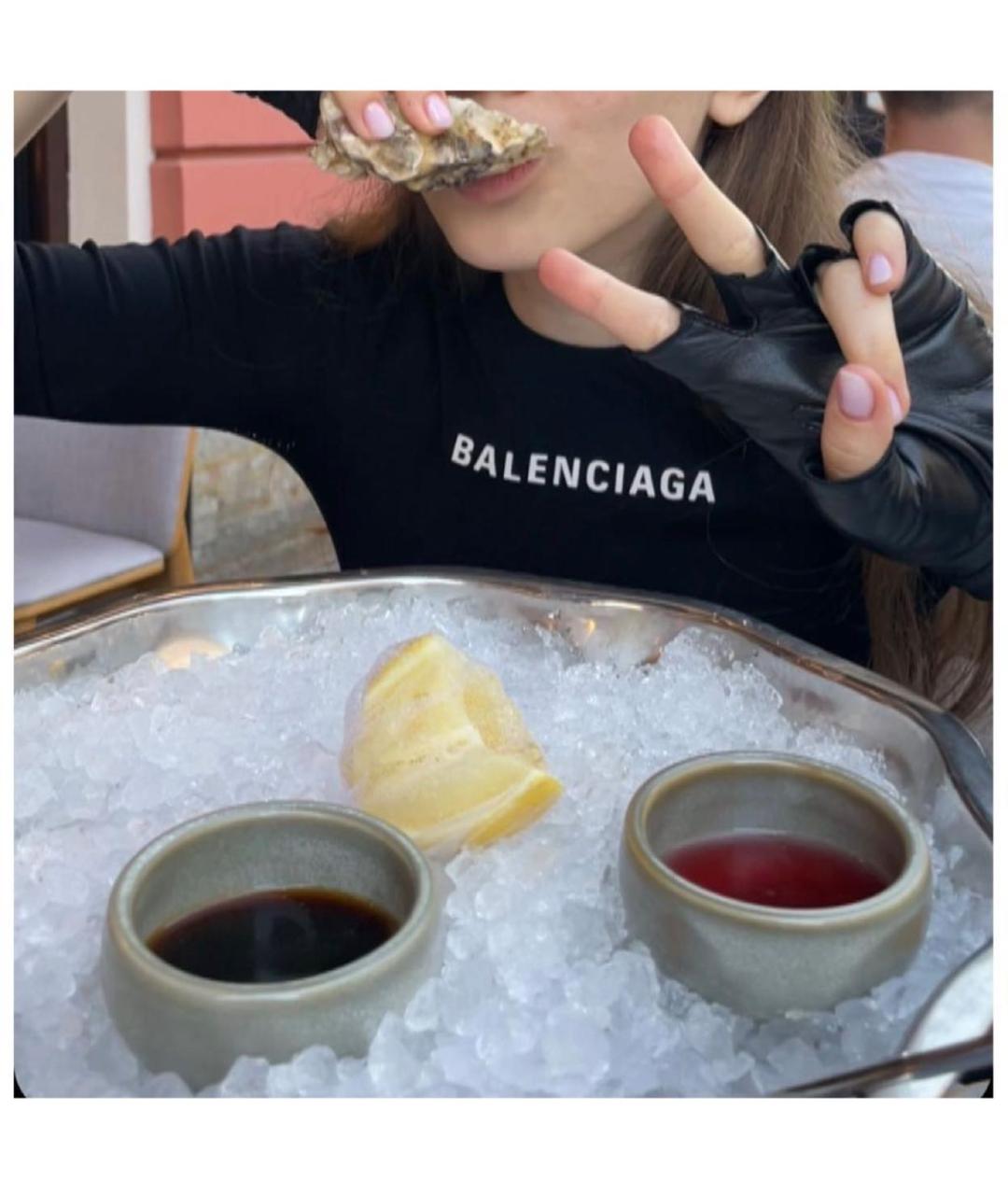 BALENCIAGA Черная водолазка, фото 7