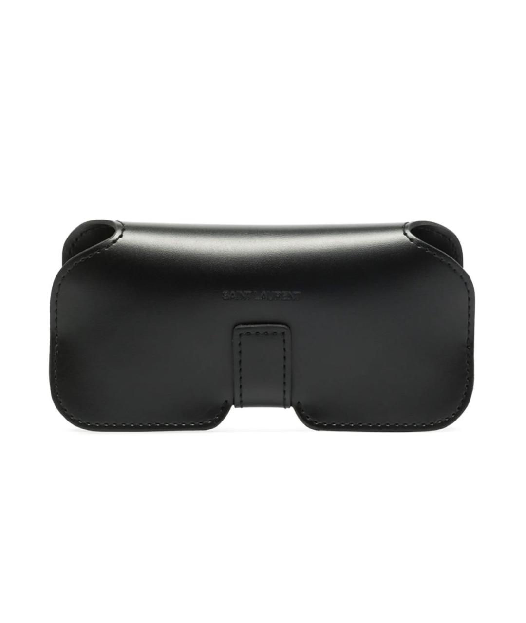 SAINT LAURENT Серебряные металлические солнцезащитные очки, фото 4