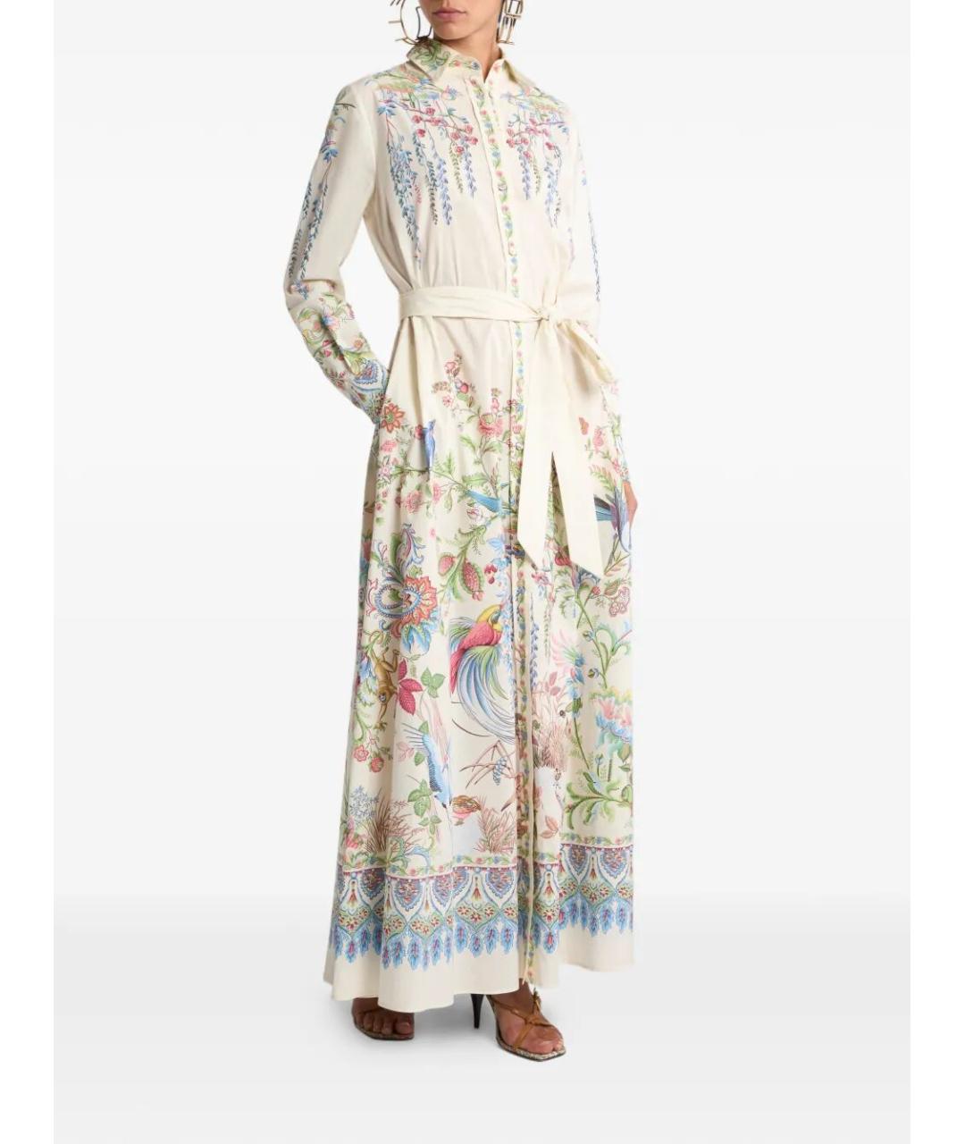 ETRO Мульти хлопковое платье, фото 2