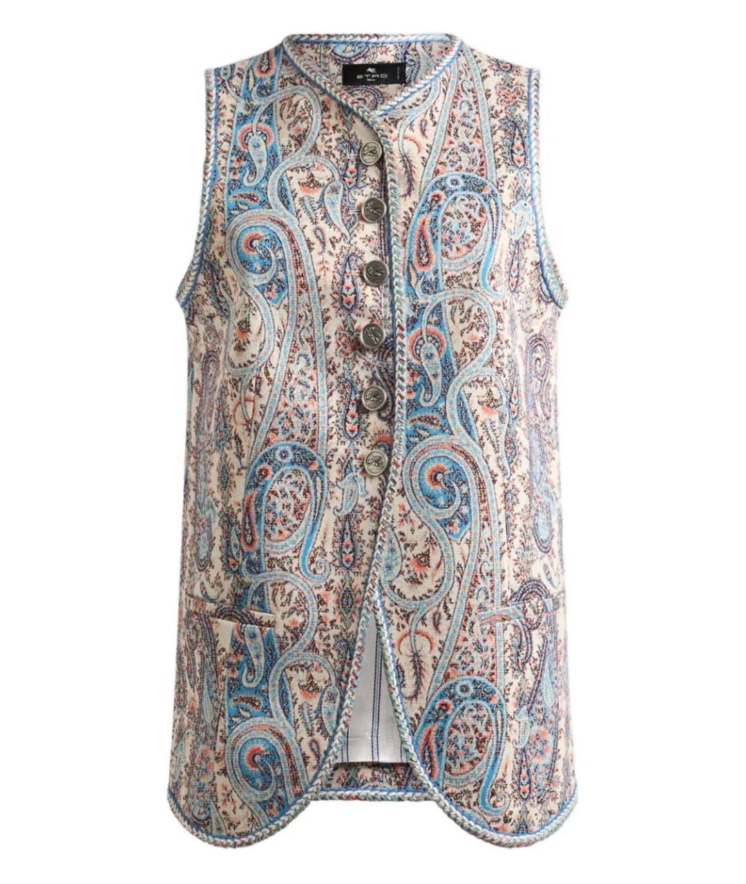 ETRO Мульти хлопковая жилетка, фото 1