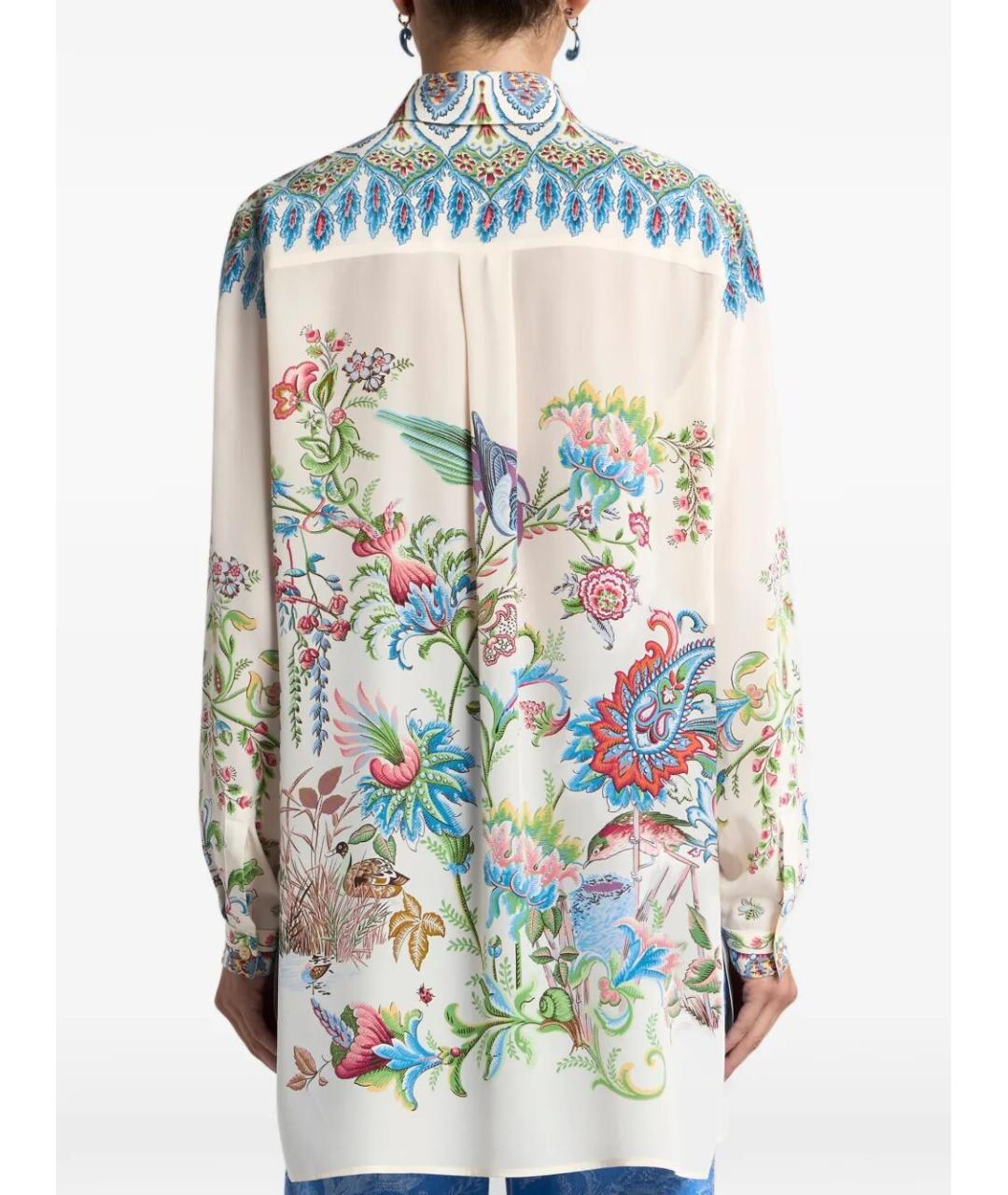 ETRO Мульти шелковая рубашка, фото 3