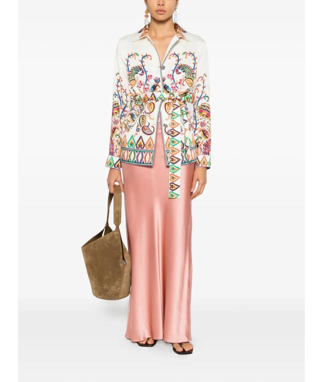 ETRO Мульти полиэстеровая рубашка, фото 2