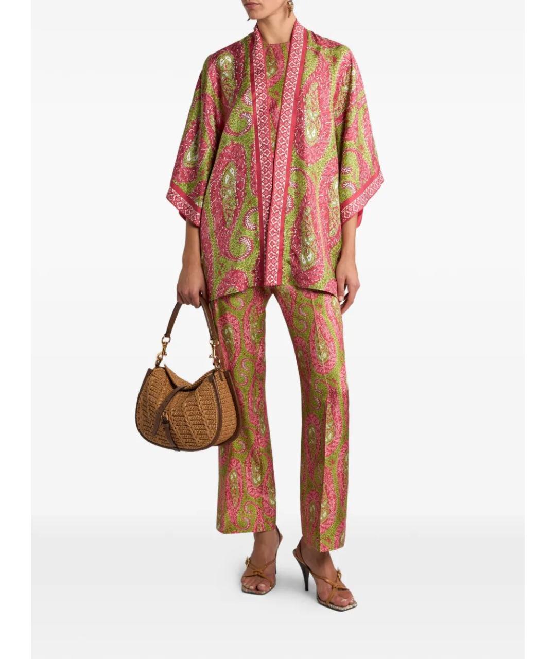 ETRO Мульти шелковый жакет/пиджак, фото 2