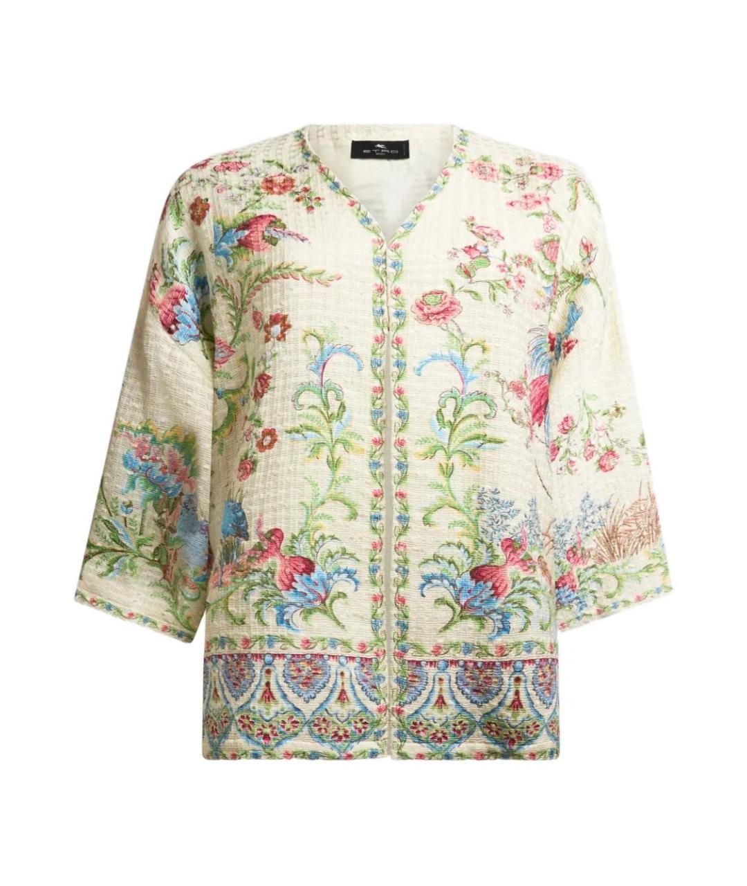 ETRO Мульти хлопковый жакет/пиджак, фото 1