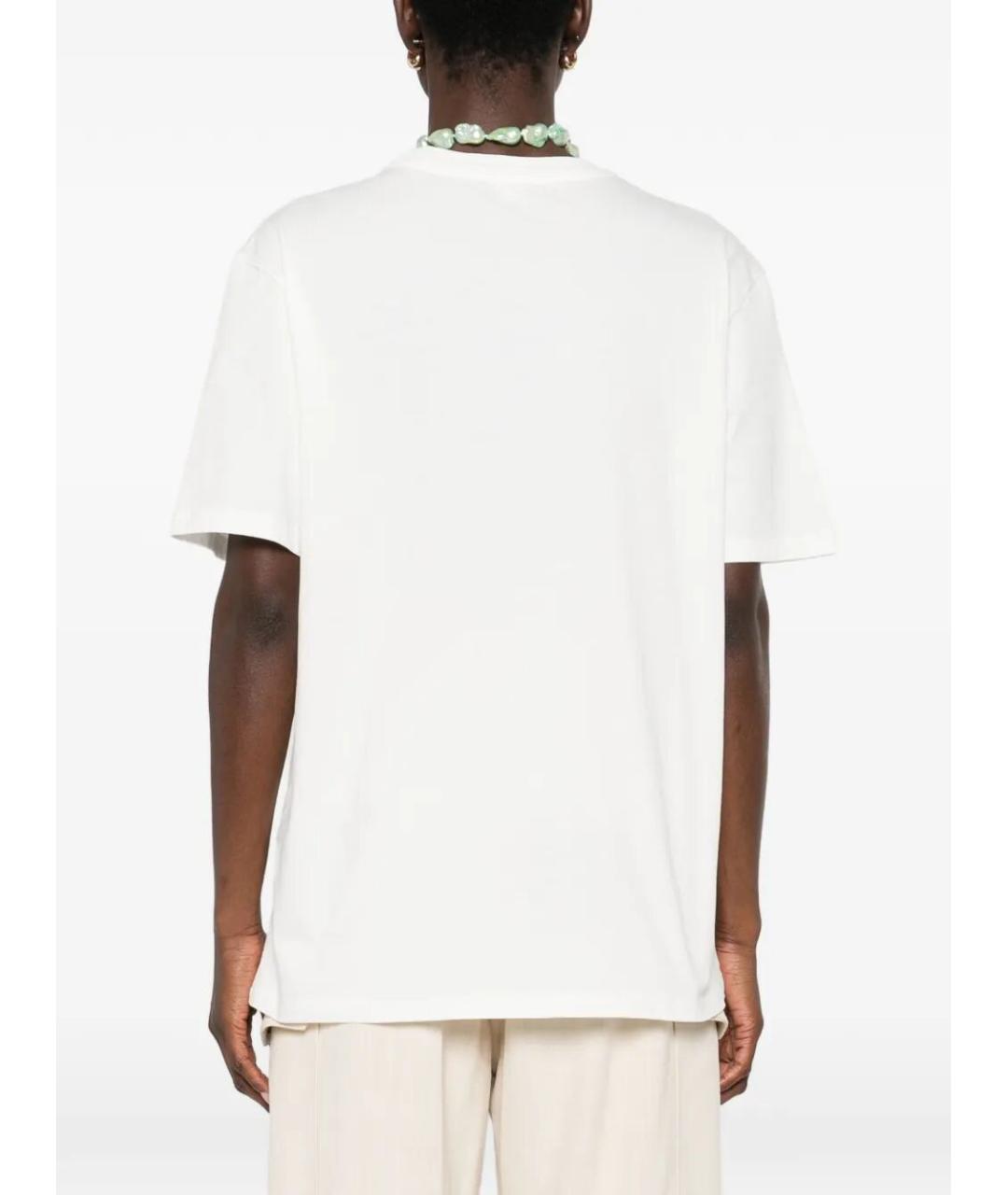 ETRO Белая хлопковая футболка, фото 3