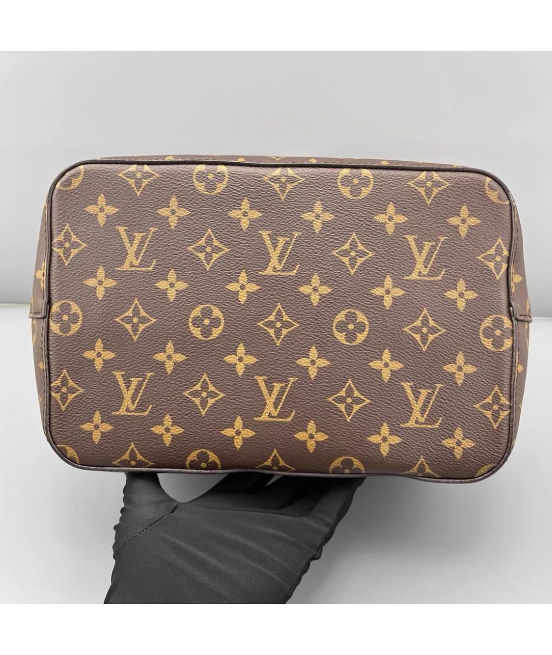 LOUIS VUITTON Коричневая сумка через плечо, фото 4