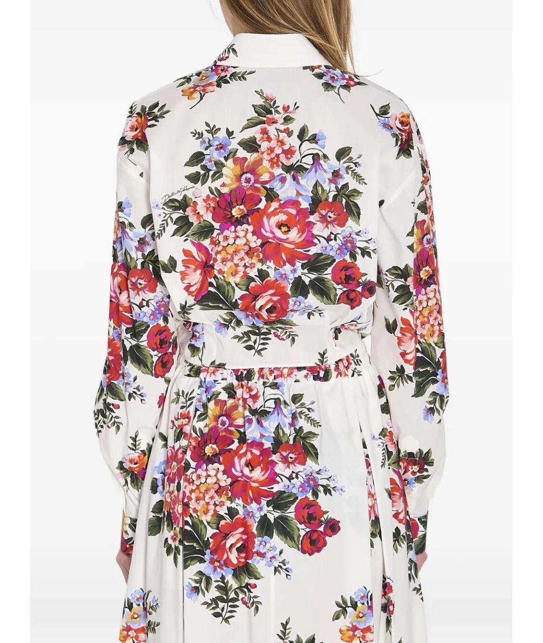 DOLCE&GABBANA Мульти хлопковая рубашка, фото 3
