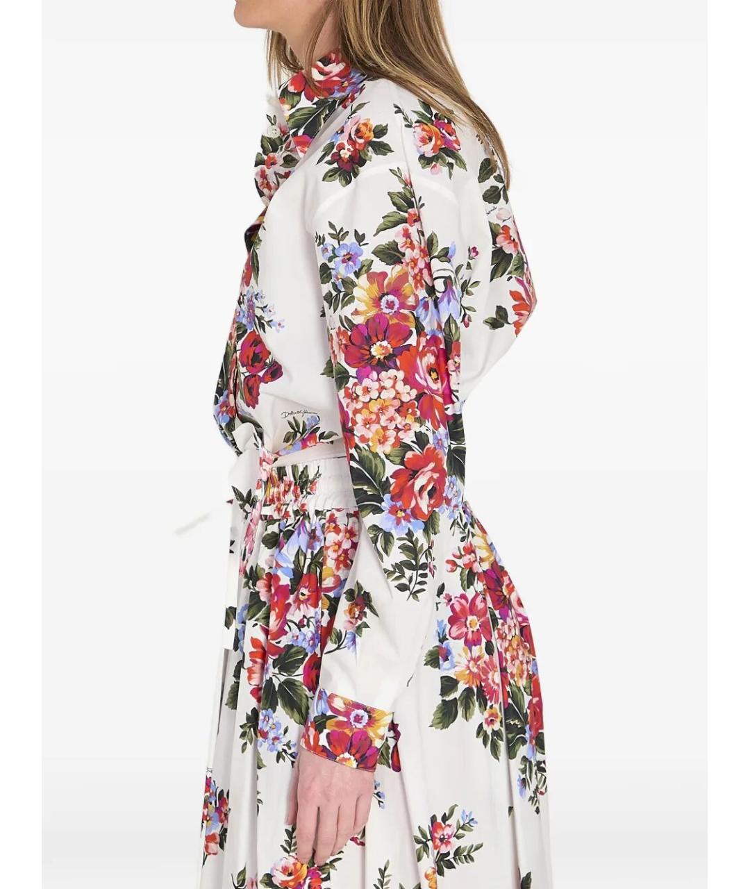 DOLCE&GABBANA Мульти хлопковая рубашка, фото 4