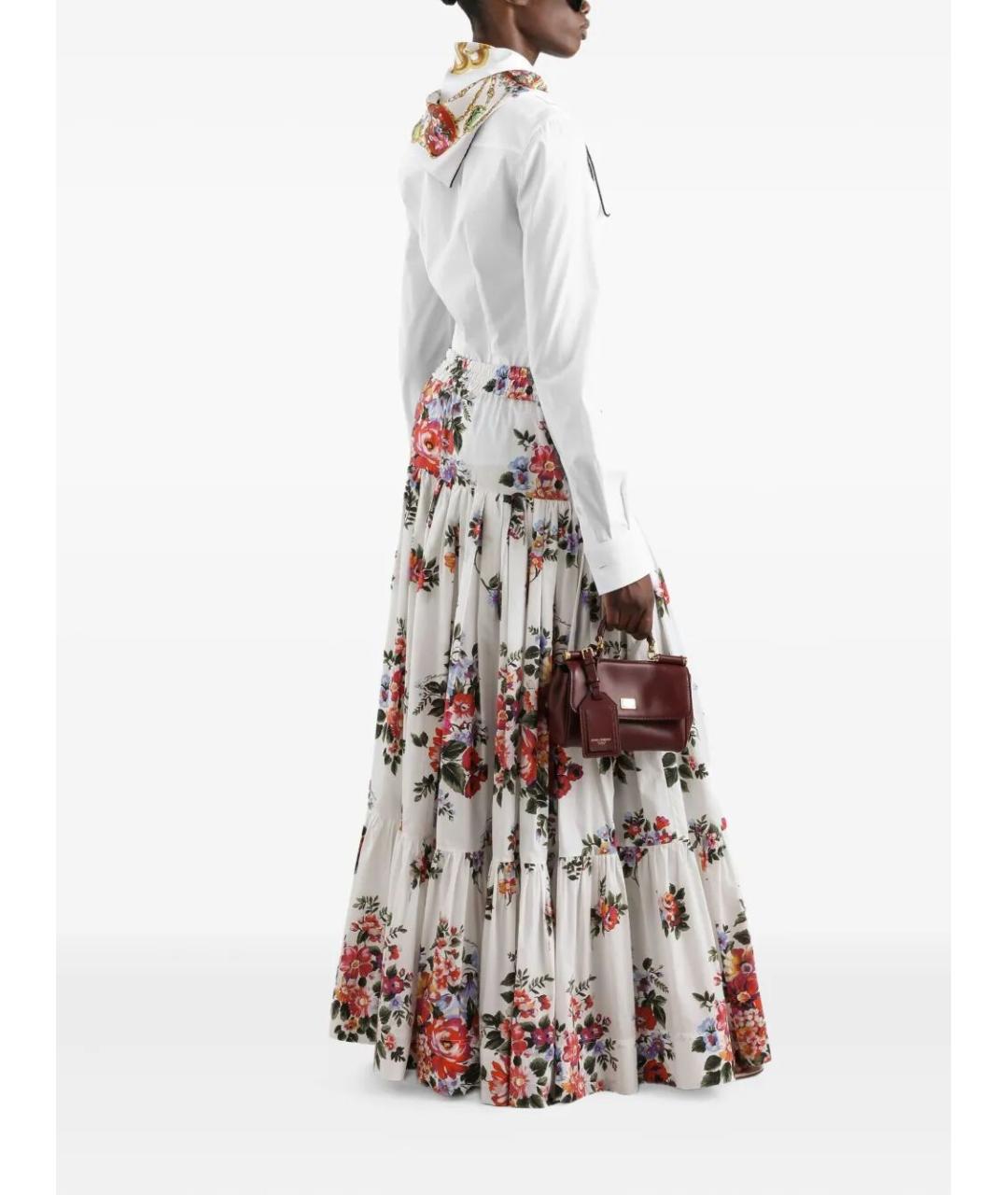 DOLCE&GABBANA Белая хлопковая рубашка, фото 3