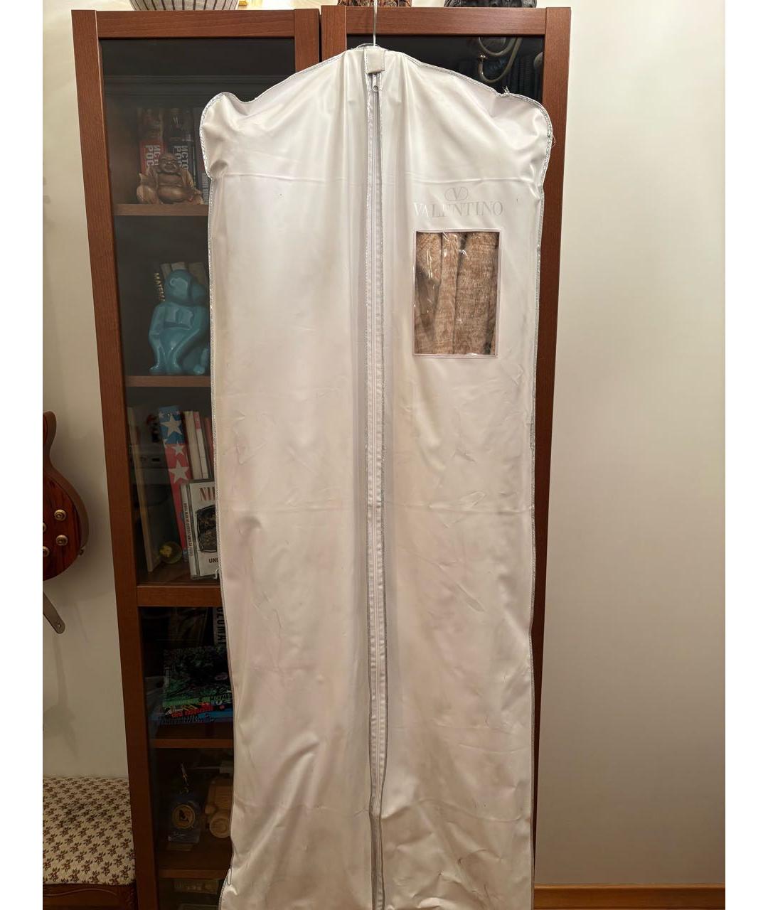 VALENTINO Желтая меховая дубленка, фото 3