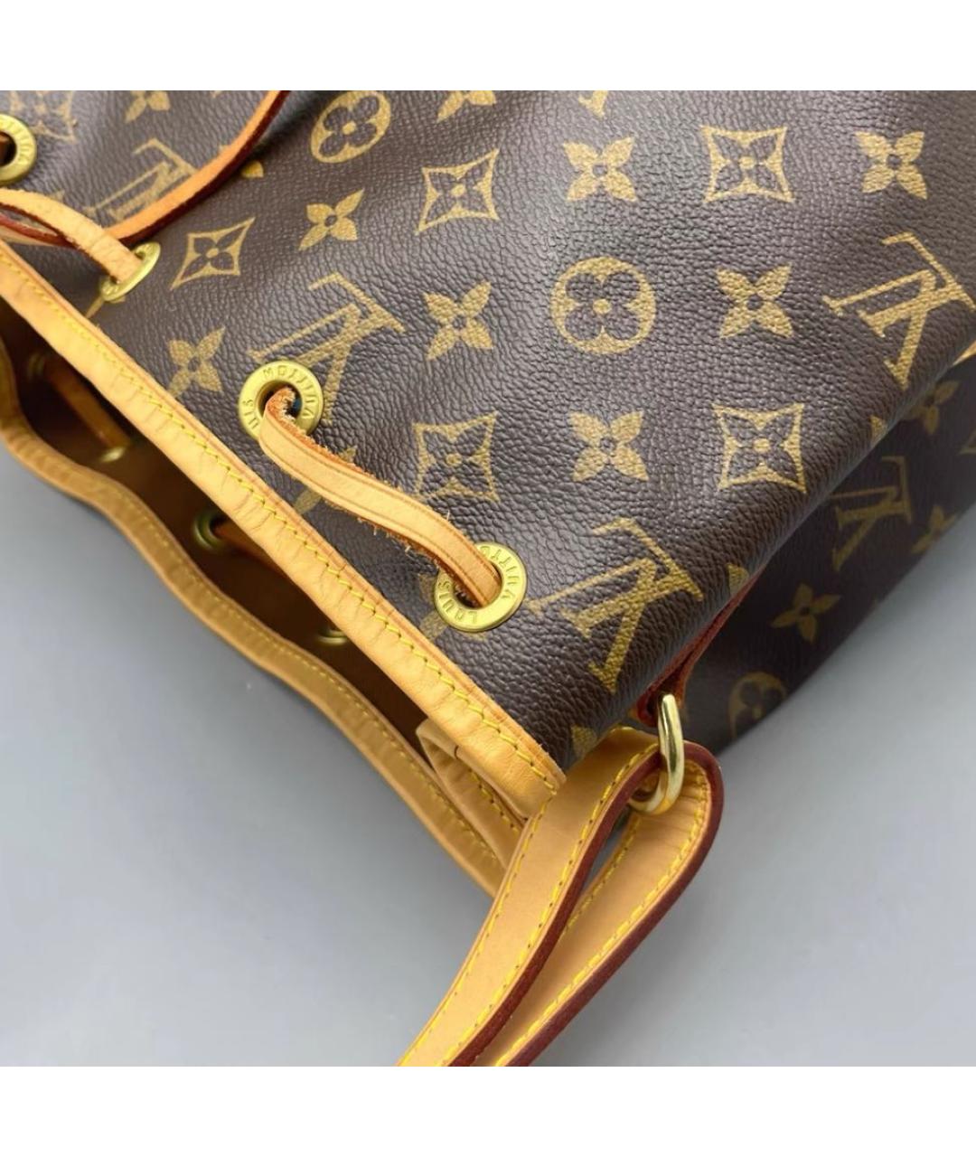 LOUIS VUITTON Коричневая сумка через плечо, фото 3