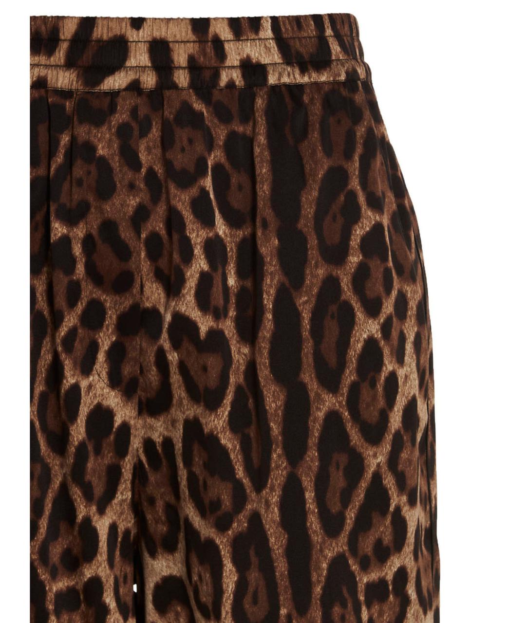 DOLCE&GABBANA Мульти шелковые шорты, фото 3