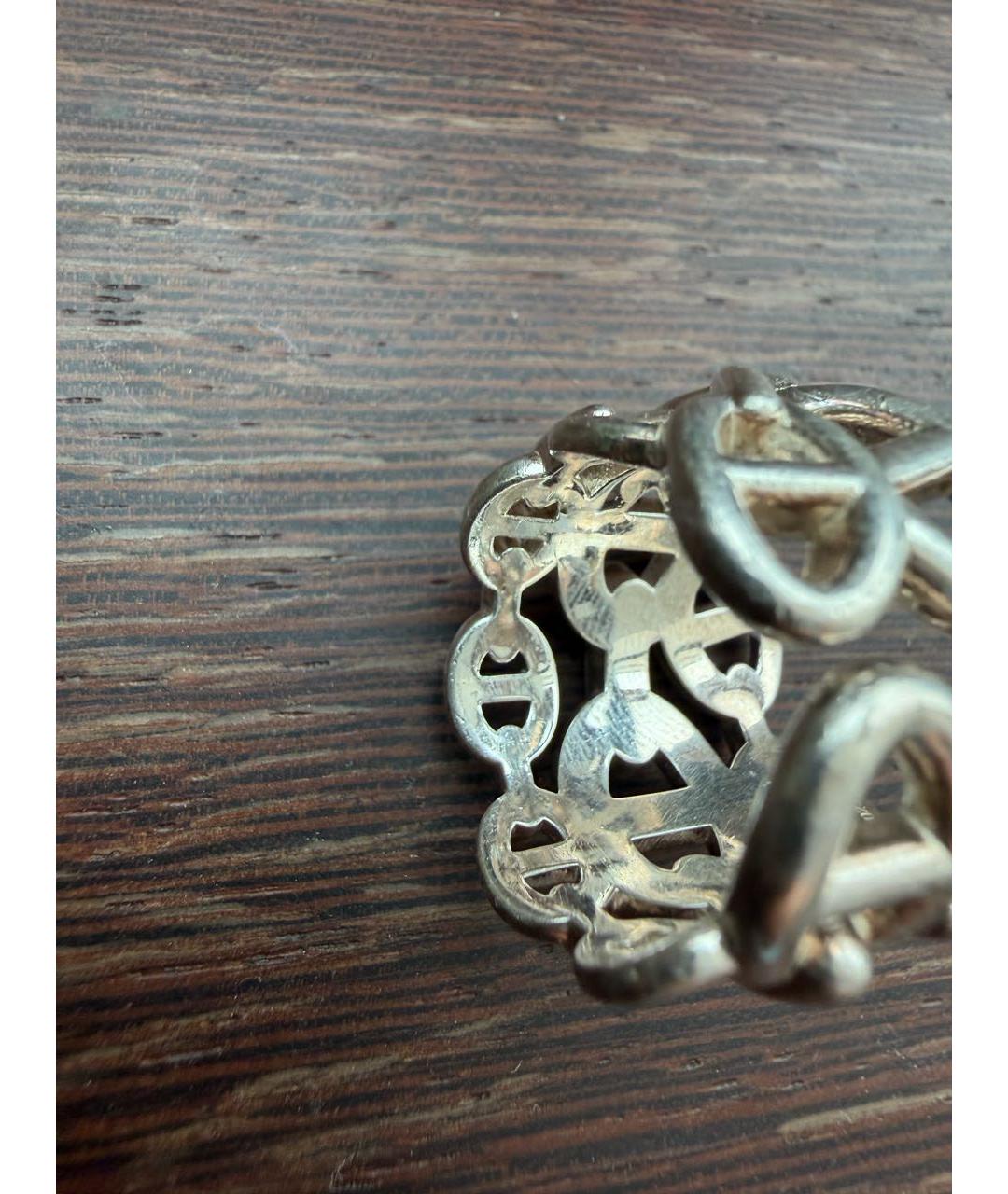 HERMES Серебряное серебряное кольцо, фото 6