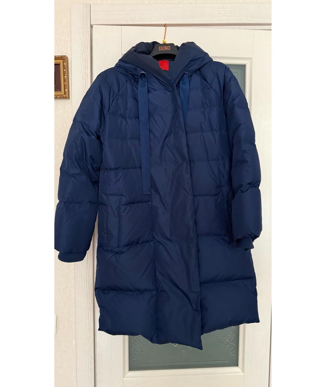 MAX&CO Синий полиамидовый пуховик, фото 7