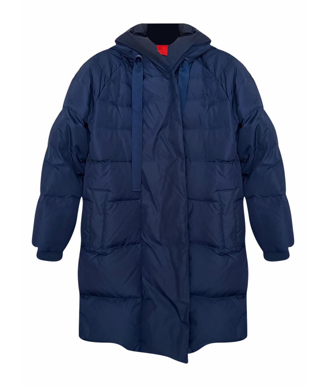 MAX&CO Синий полиамидовый пуховик, фото 1