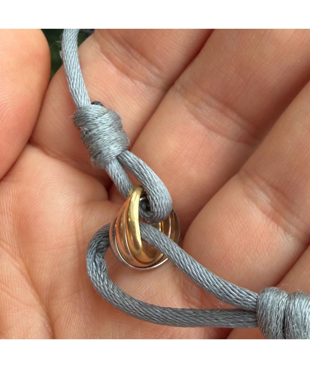 CARTIER Серый браслет из желтого золота, фото 3