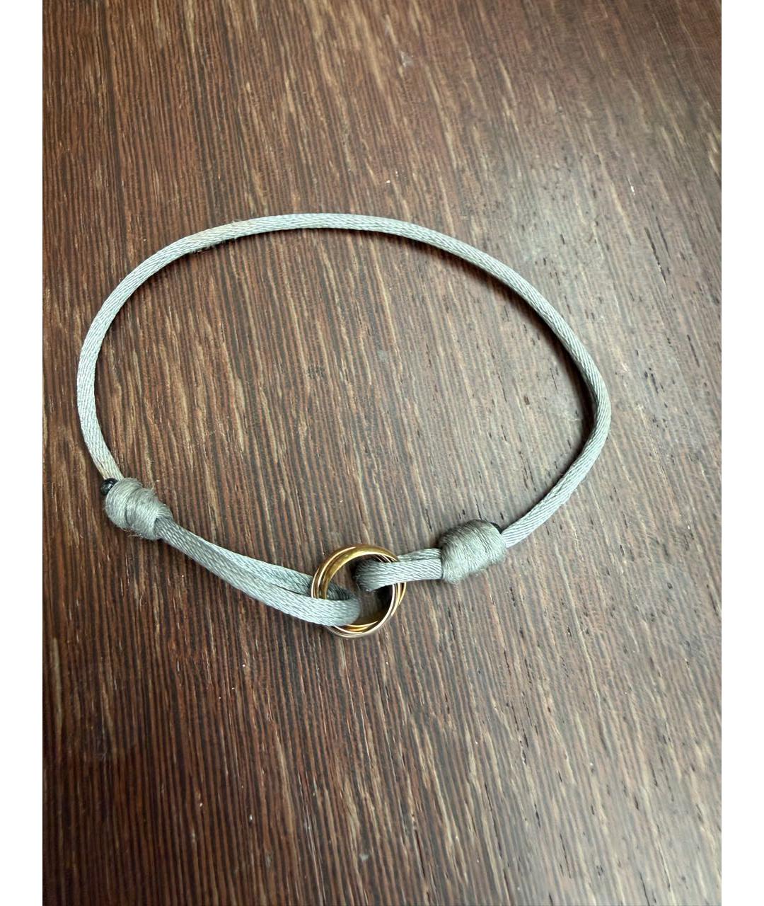 CARTIER Серый браслет из желтого золота, фото 8