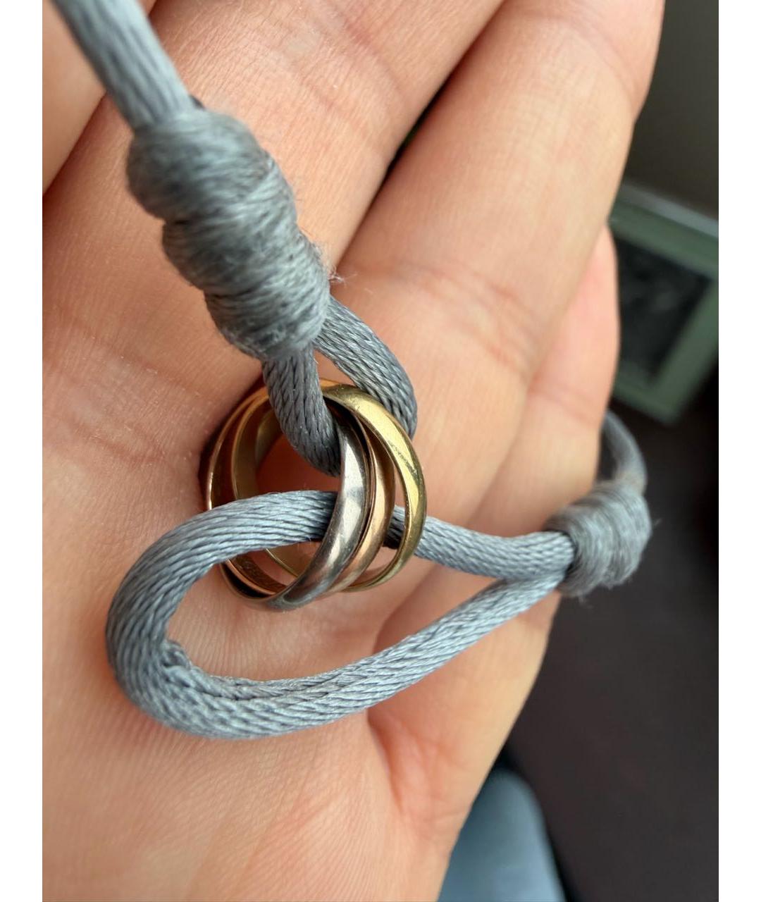 CARTIER Серый браслет из желтого золота, фото 6