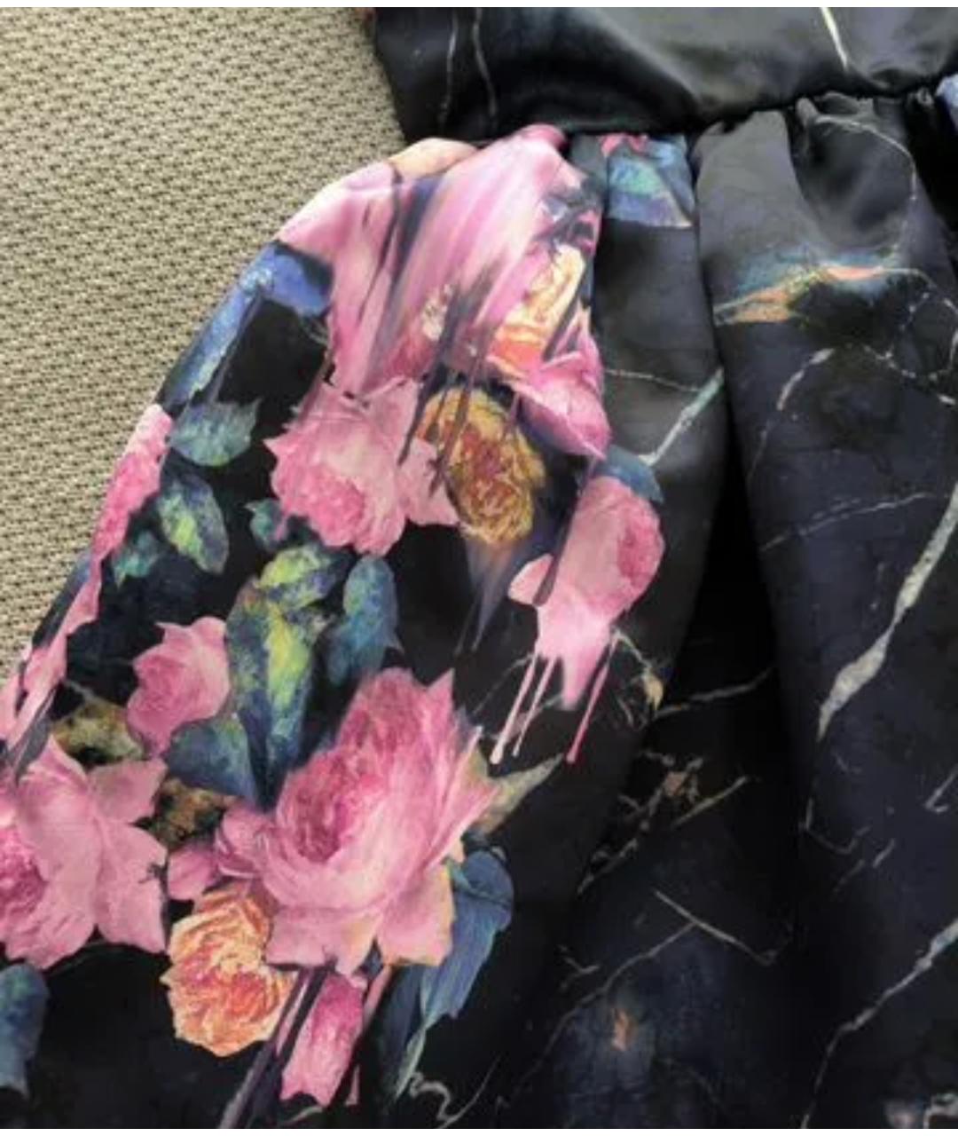 MSGM Мульти полиэстеровое повседневное платье, фото 4