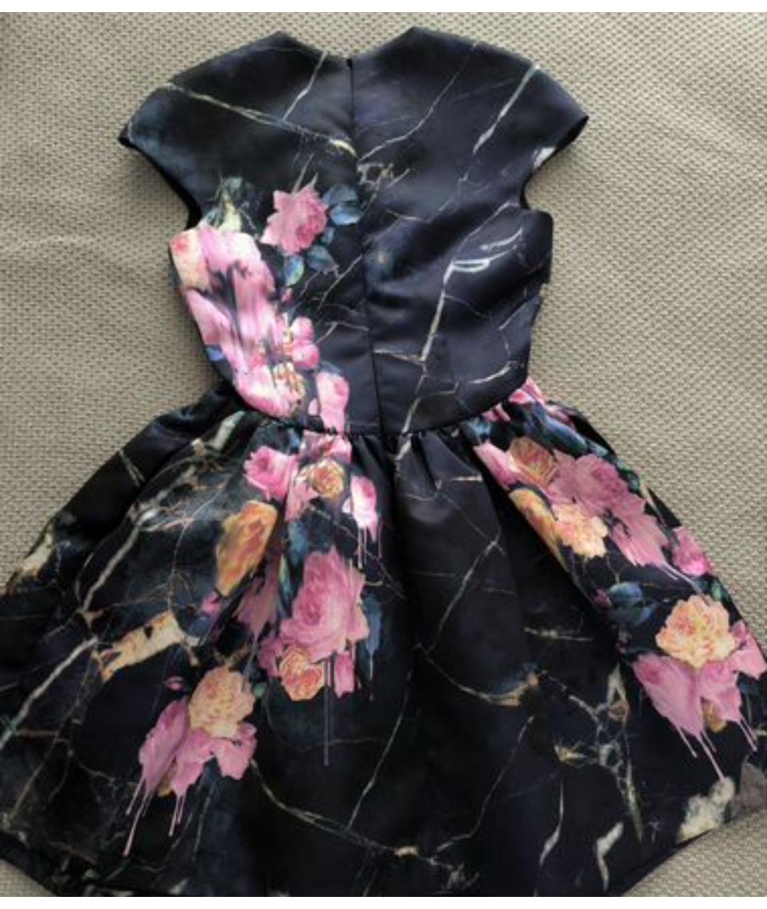 MSGM Мульти полиэстеровое повседневное платье, фото 2