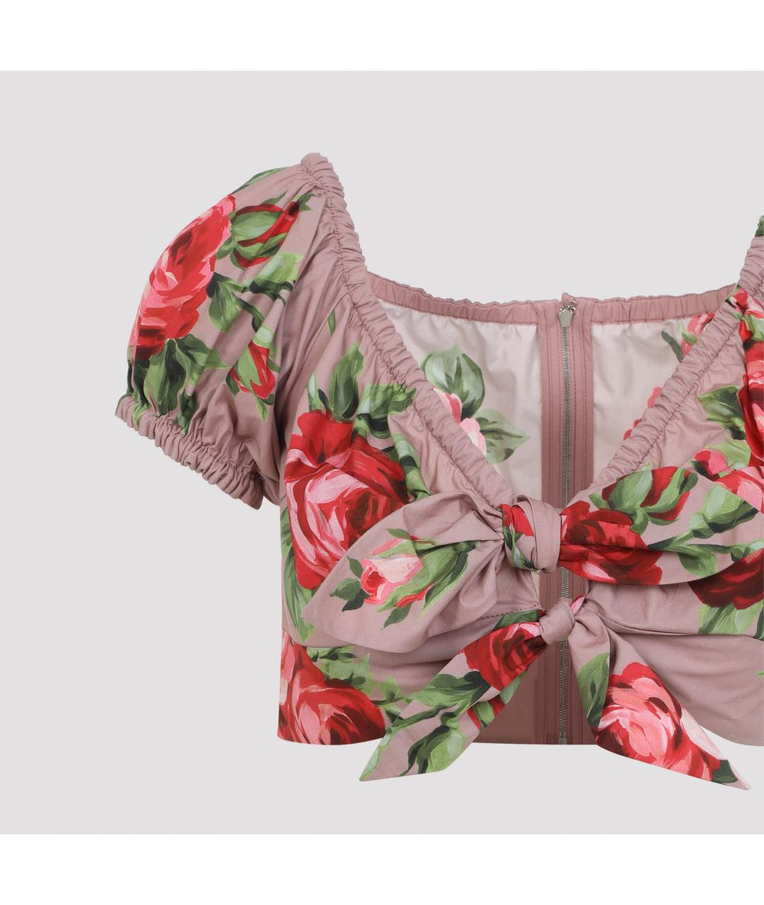 DOLCE&GABBANA Мульти хлопковая блузы, фото 4