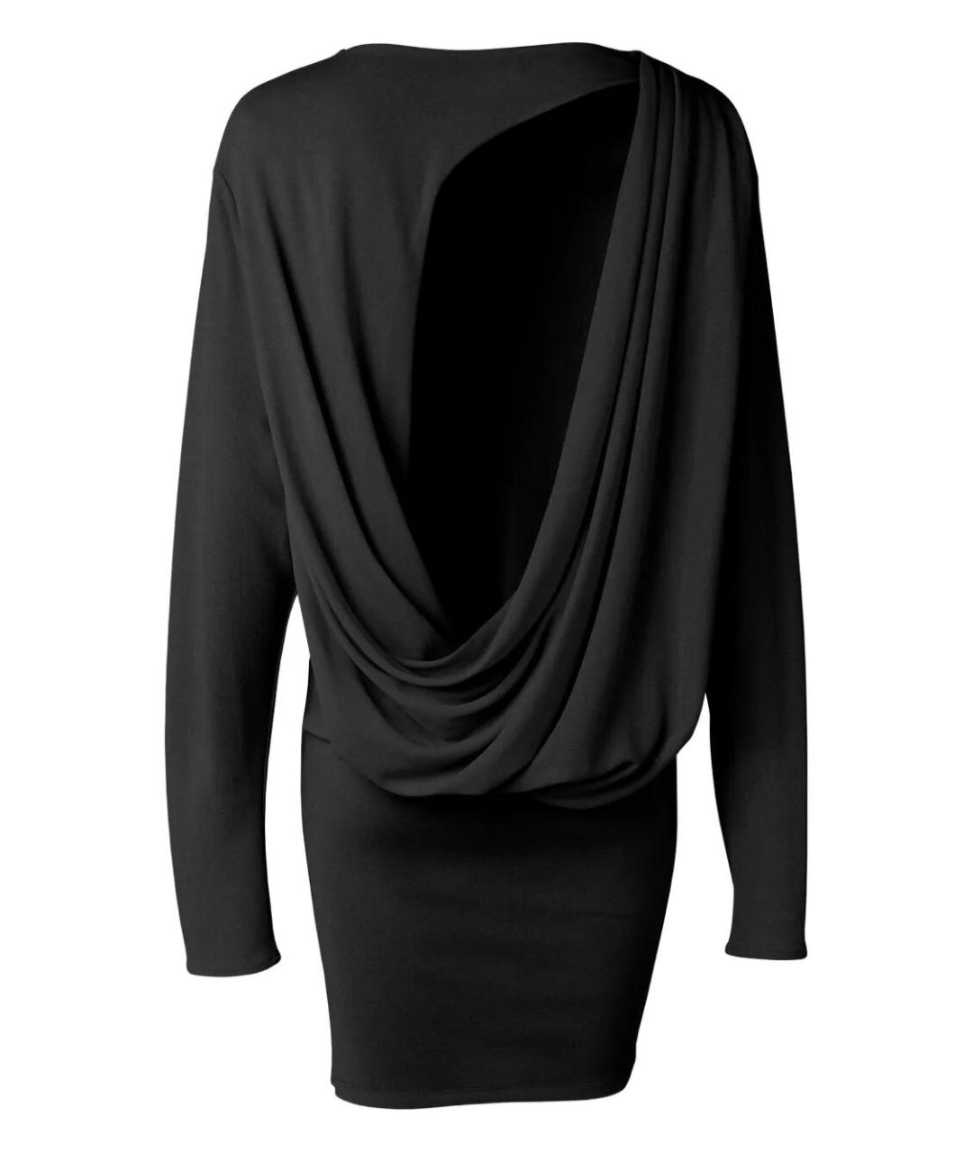 JACQUEMUS Черное полиамидовое повседневное платье, фото 5