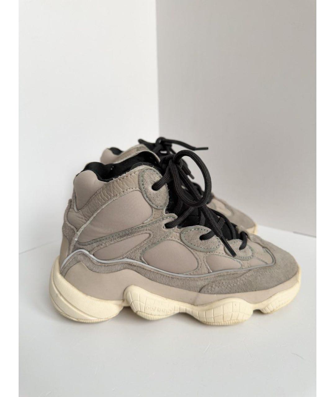 ADIDAS YEEZY Серые кеды, фото 6