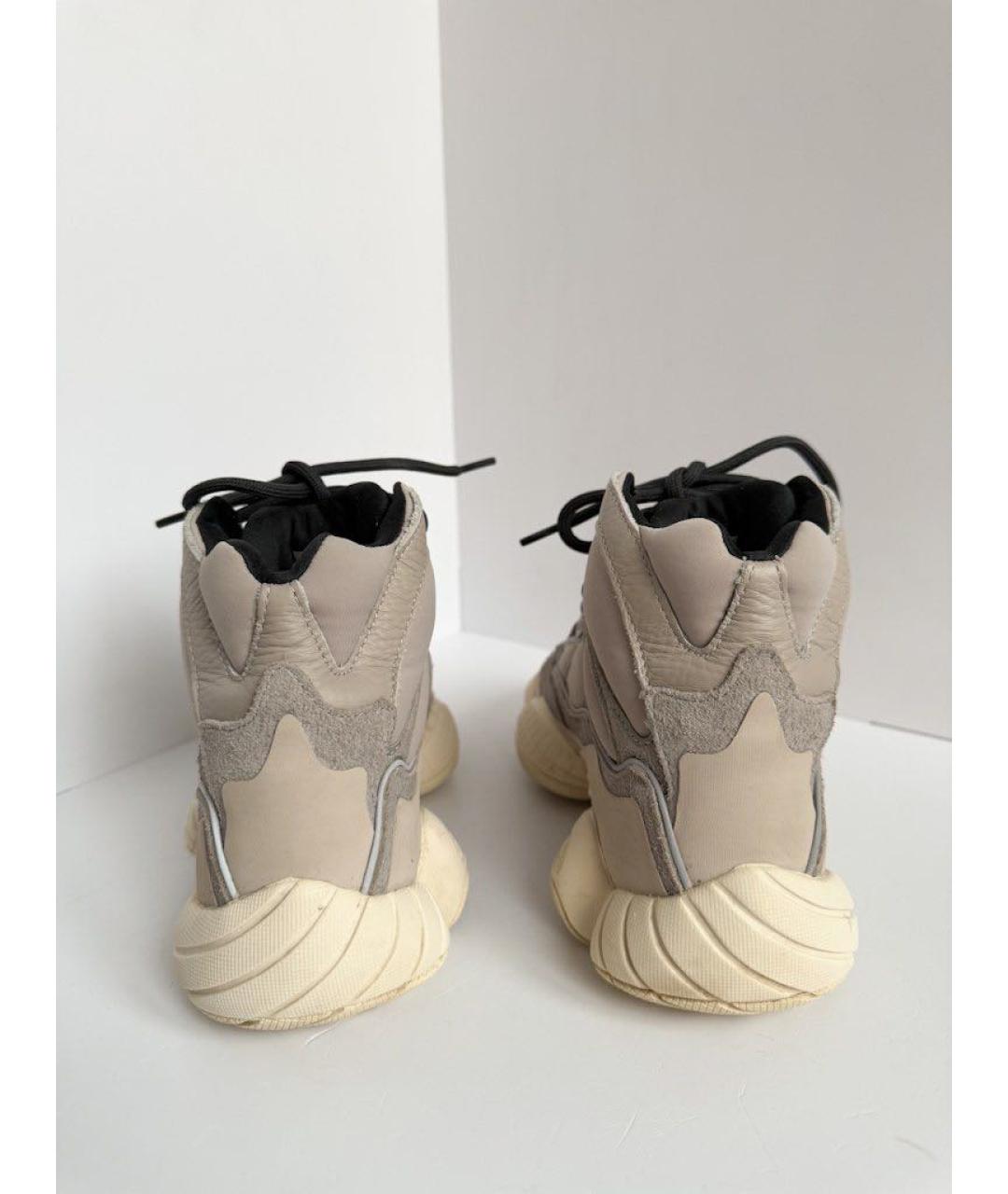 ADIDAS YEEZY Серые кеды, фото 4