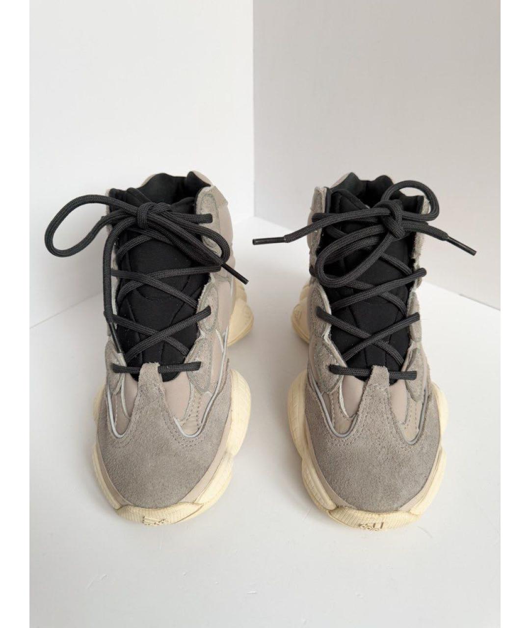 ADIDAS YEEZY Серые кеды, фото 2