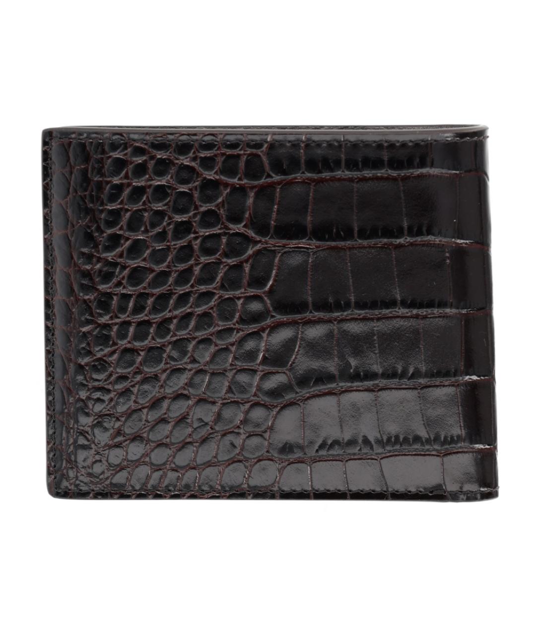 TOM FORD Коричневый кожаный кошелек, фото 2