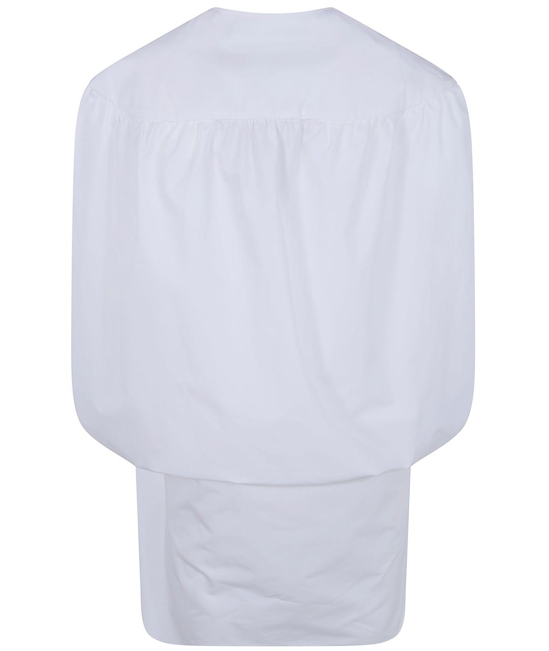 JACQUEMUS Белая хлопковая рубашка, фото 2