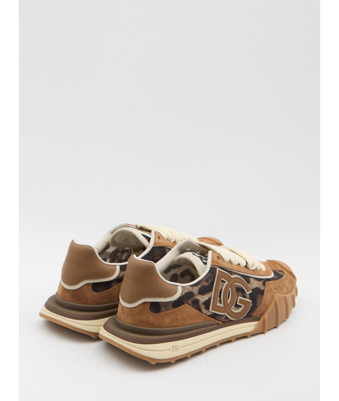 DOLCE&GABBANA Мульти текстильные кроссовки, фото 3