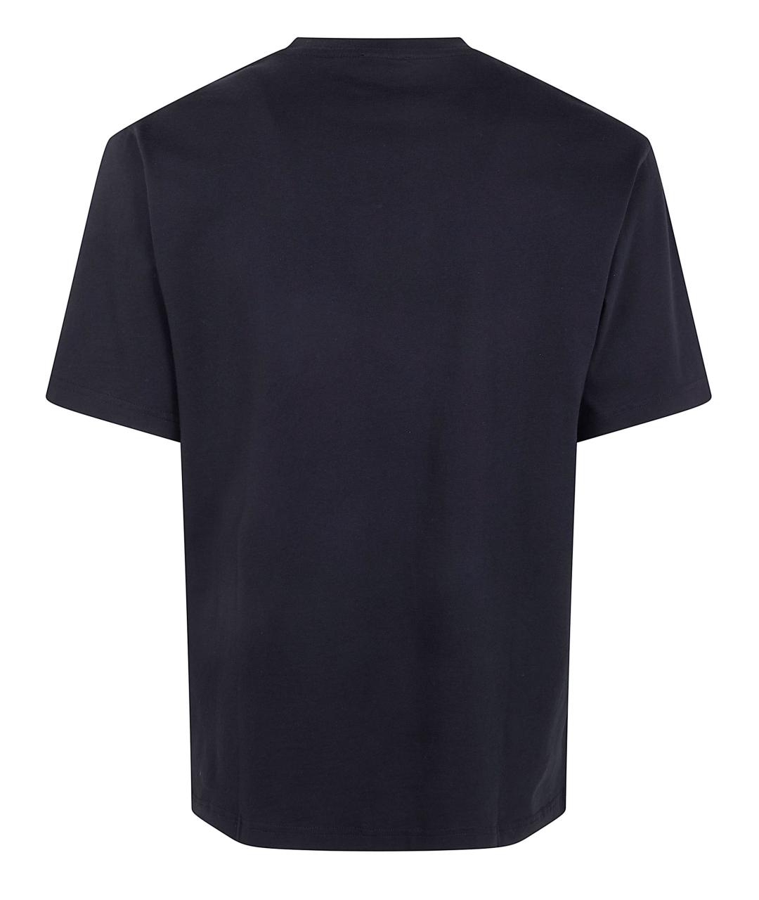 KENZO Черная хлопковая футболка, фото 2