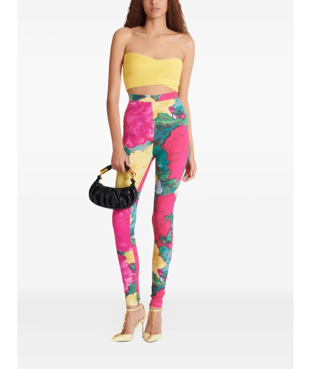 BALMAIN Мульти полиамидовые леггинсы и велосипедки, фото 2