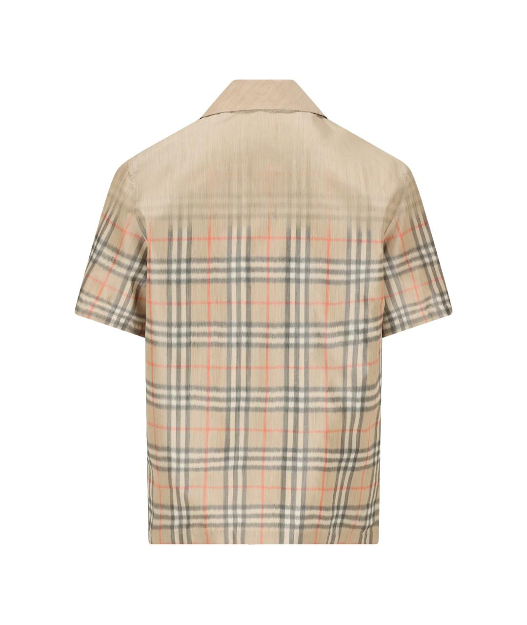 BURBERRY Бежевая кэжуал рубашка, фото 2