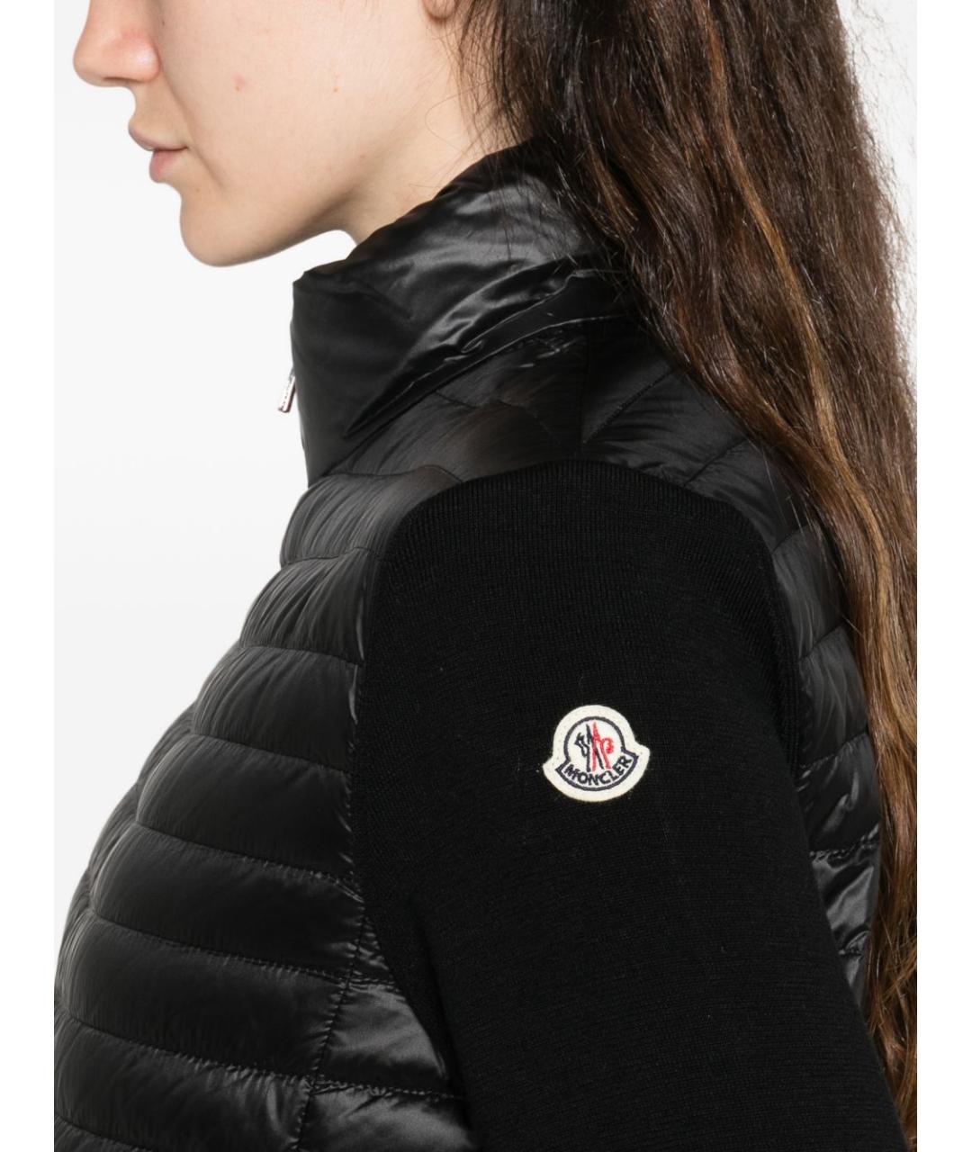 MONCLER Черная куртка, фото 4
