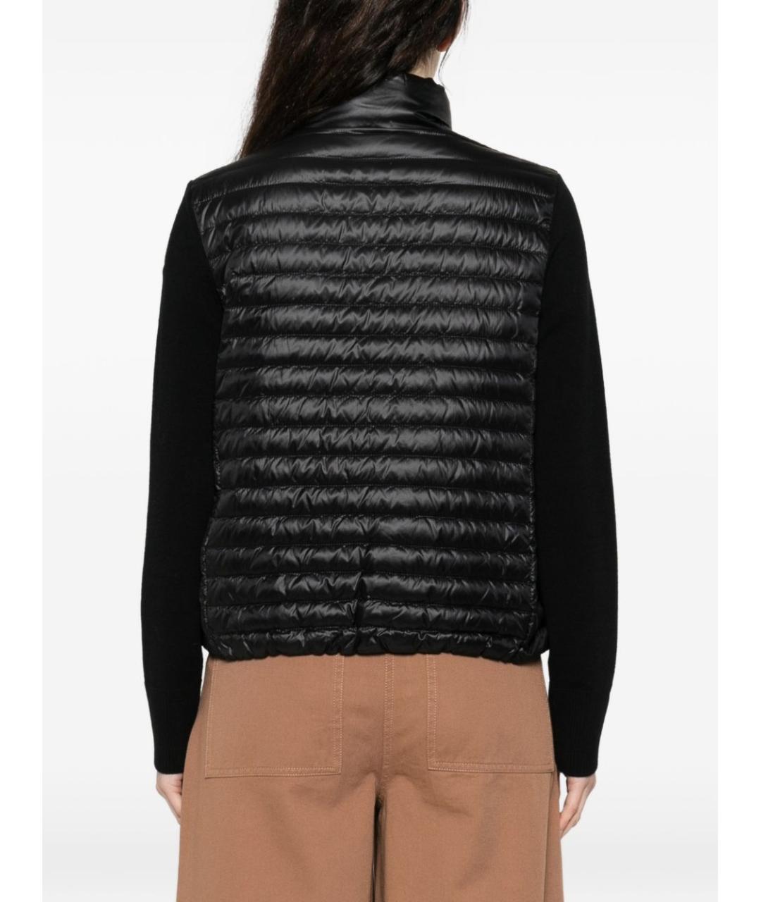 MONCLER Черная куртка, фото 2