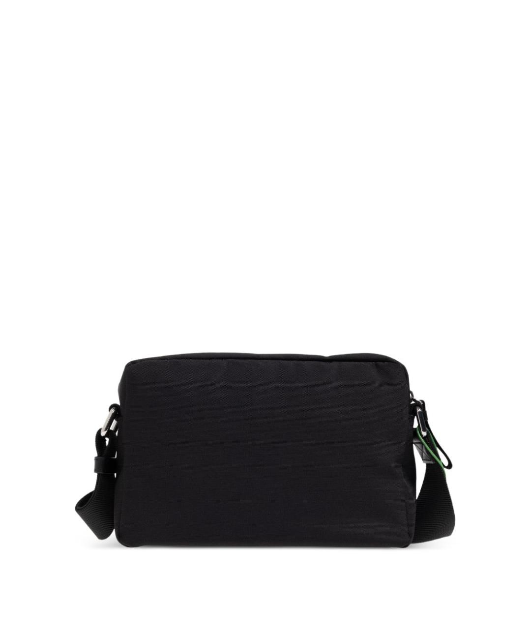 KENZO Черная тканевая сумка на плечо, фото 4