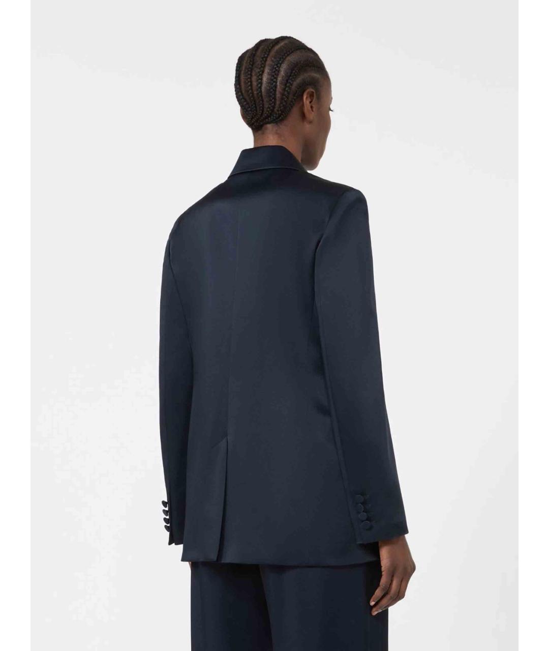 MAX MARA STUDIO Синий жакет/пиджак, фото 4