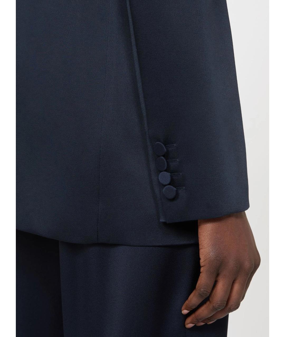 MAX MARA STUDIO Синий жакет/пиджак, фото 5