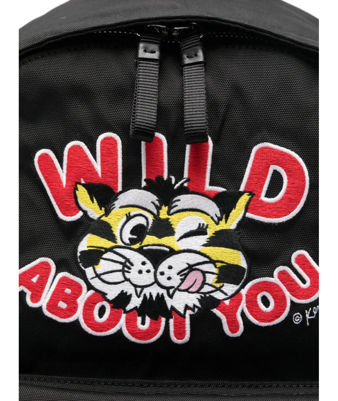 KENZO Черный тканевый рюкзак, фото 4