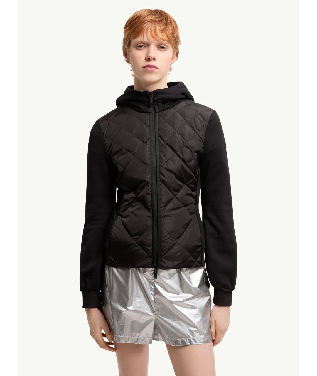 MONCLER Черная куртка, фото 4