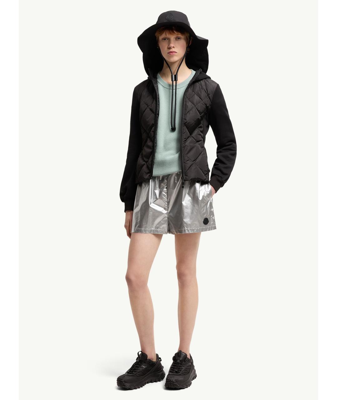 MONCLER Черная куртка, фото 2