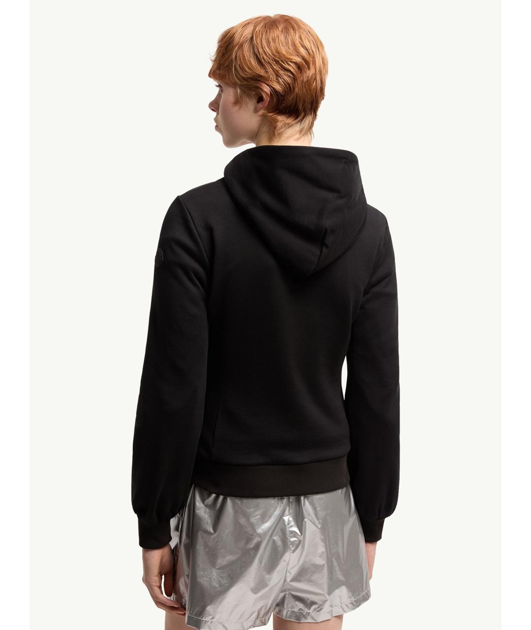 MONCLER Черная куртка, фото 5