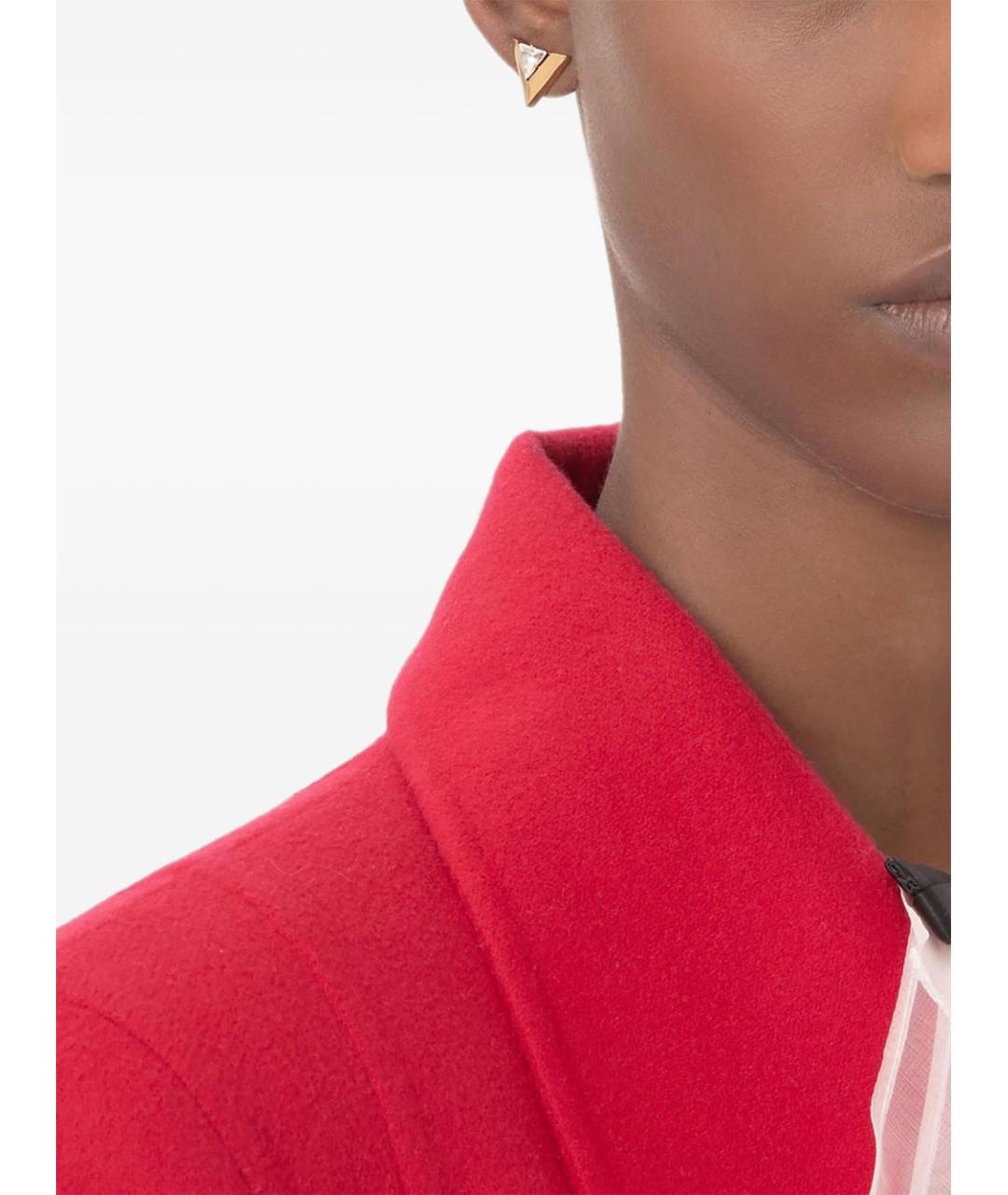 VALENTINO Золотые металлические серьги, фото 4