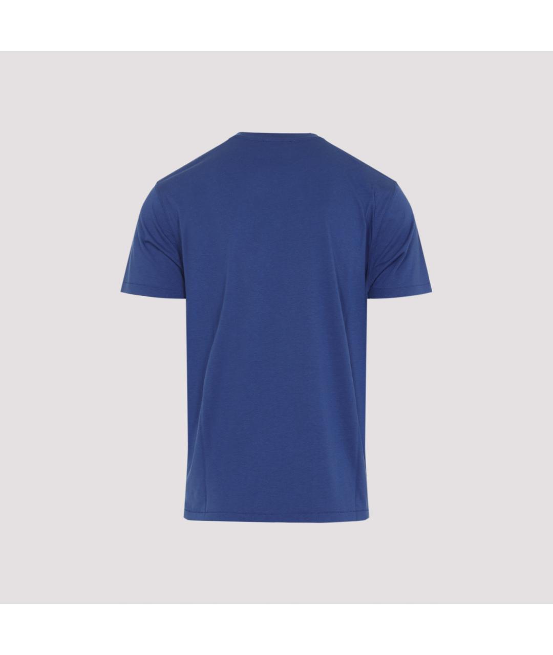 TOM FORD Синяя хлопковая футболка, фото 3