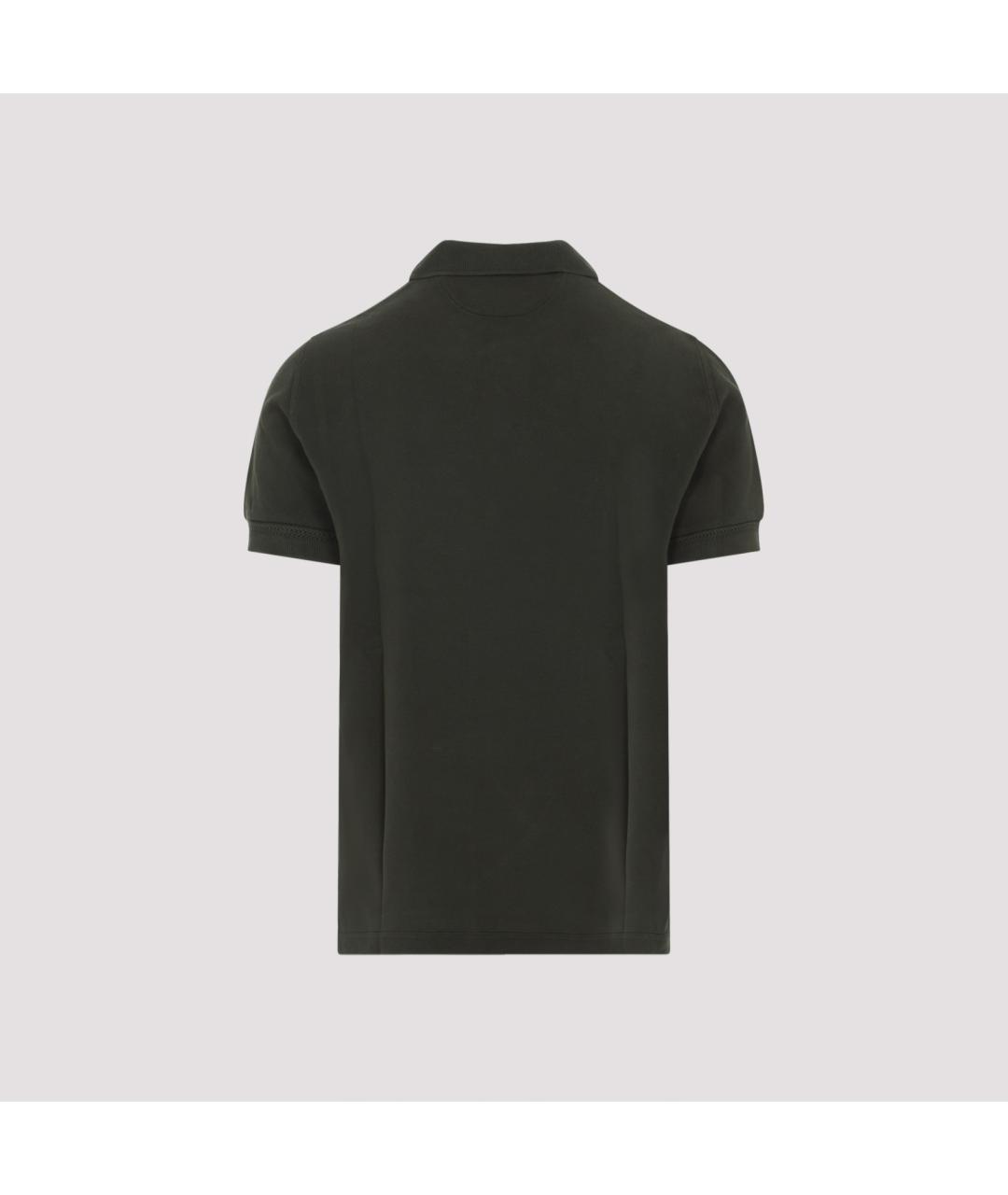 TOM FORD Хаки хлопковая футболка, фото 4